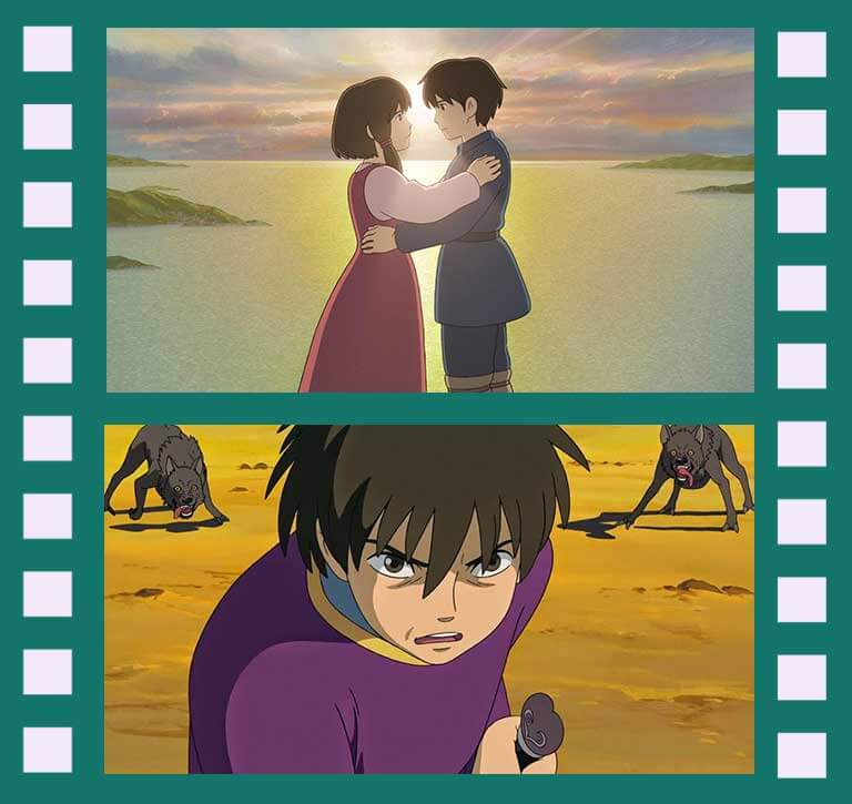Cảnh cắt từ phim Tales from Earthsea cho thấy sự non nớt trong việc tạo sức sống cho nhân vật.